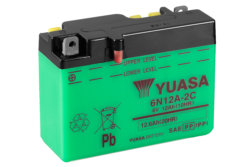 6N12A-2C Yuasa Conventional 6 Volt Battery