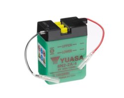 6N2-2A-4 Yuasa Conventional 6 Volt Battery