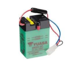 6N2A-2C Yuasa Conventional 6 Volt Battery