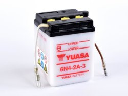 6N4-2A-3 Yuasa Conventional 6 Volt Battery
