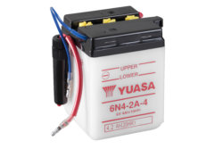 6N4-2A-4 Yuasa Conventional 6 Volt Battery