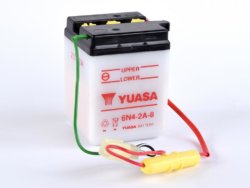 6N4-2A-8 Yuasa Conventional 6 Volt Battery