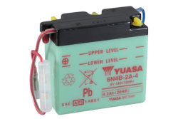 6N4B-2A-4 Yuasa Conventional 6 Volt Battery