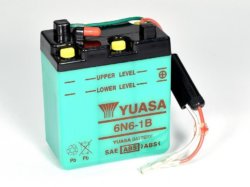 6N6-1B Yuasa Conventional 6 Volt Battery