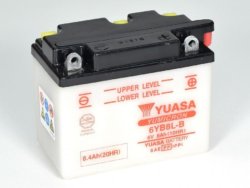 6YB8L-B Yuasa Conventional 6 Volt Battery