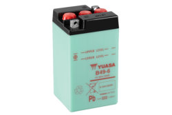 B49-6 Yuasa Conventional 6 Volt Battery