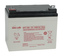 NPX135-12 / NPX135-12FR Enersys DataSafe Battery