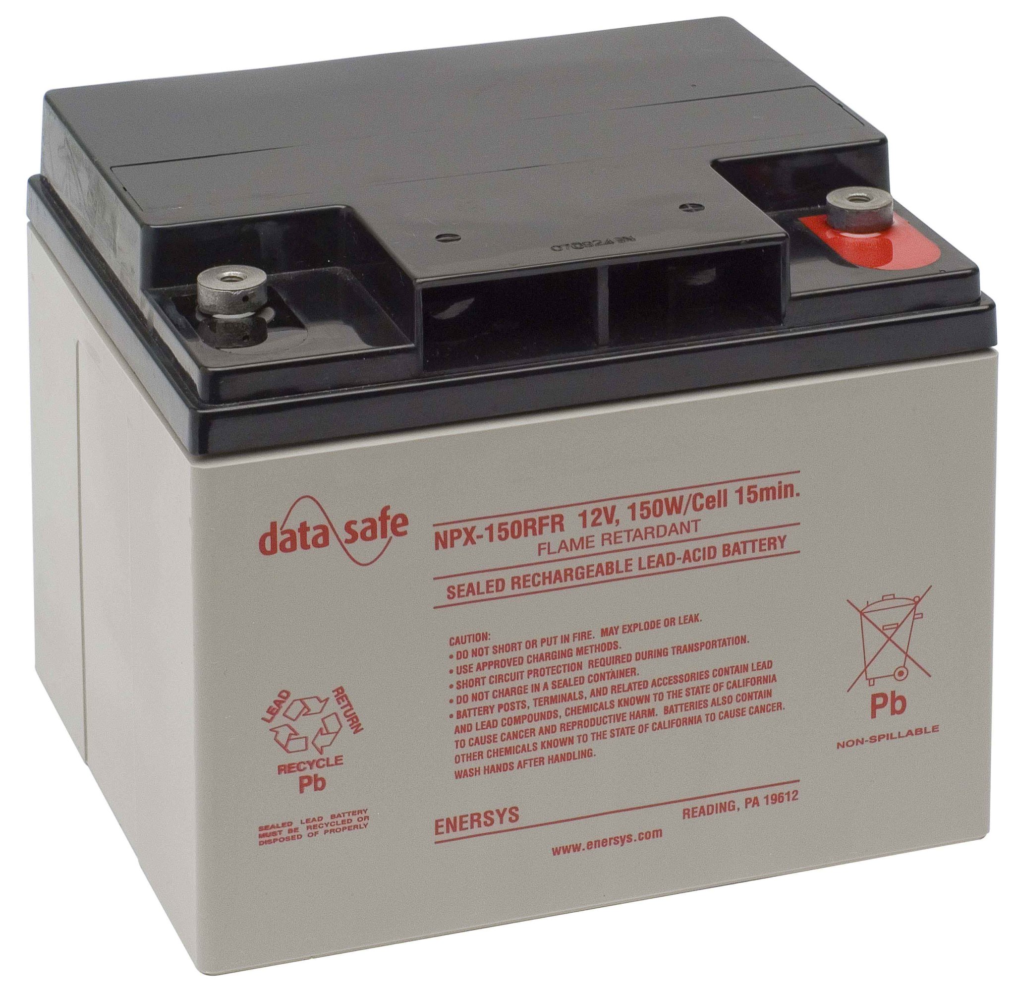 NPX15012 / NPX15012FR Enersys DataSafe Battery CPC batteries