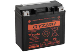 GYZ20H Yuasa High Performance Maintenance Free Battery