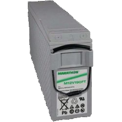 M12V190FT Marathon Front Terminal HB AGM NAMF120190HM0FA Battery