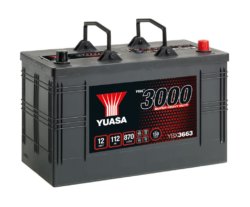 YBX3663 Super Heavy Duty SMF Battery