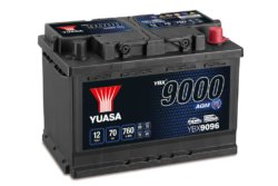YBX9096 AGM Start – Stop Plus Battery